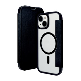 dbramante Helsinki Case mit MagSafe für iPhone 15, schwarz/transparent &amp;gt;