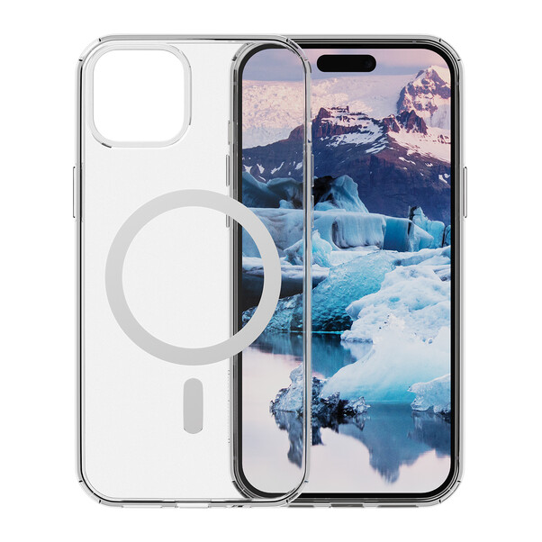 Sie sehen das Produktbild 01 von dbramante Iceland Pro Case mit MagSafe für iPhone 15, transparent dbramante Iceland Pro Case mit MagSafe für iPhone 15, transparent