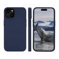 dbramante Monaco Silkon Case mit MagSafe für iPhone 15, pazifik blau