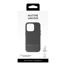 Native Union (Re)Classic Case für iPhone 15 Pro, schwarz >