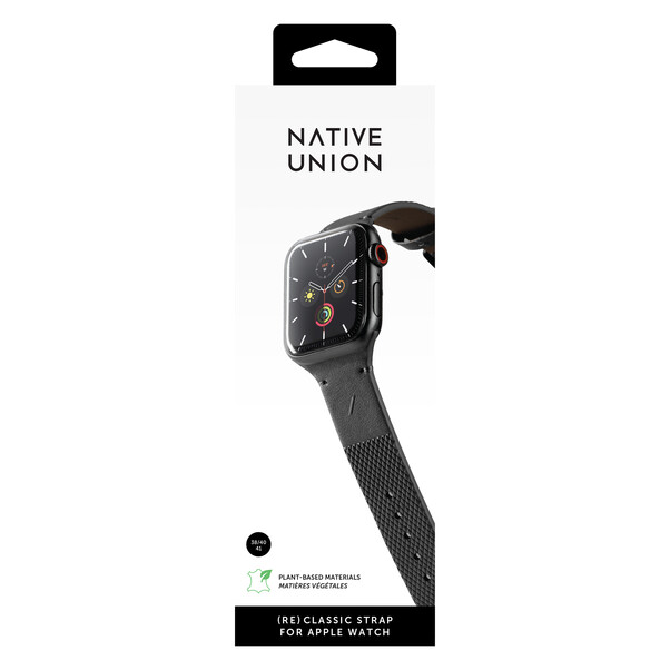 Sie sehen das Produktbild 04 von Native Union (Re)Classic Armband für Apple Watch 38/40/41 mm, schwarz > Native Union (Re)Classic Armband für Apple Watch 38/40/41 mm, schwarz >
