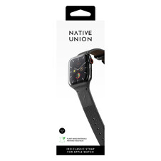Sie sehen das Produktbild 04 von Native Union (Re)Classic Armband für Apple Watch 38/40/41 mm, schwarz > Native Union (Re)Classic Armband für Apple Watch 38/40/41 mm, schwarz >