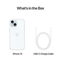 iPhone 15, 128GB, blau