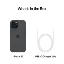 iPhone 15, 512GB, schwarz