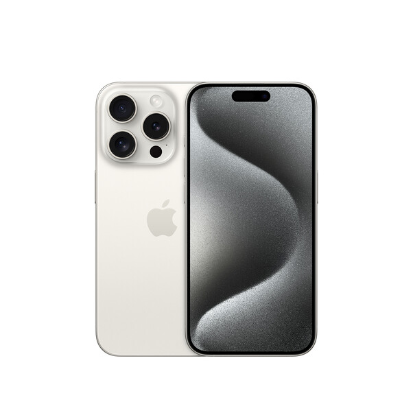 iPhone 15 Pro, 512GB, Titan weiß&gt;