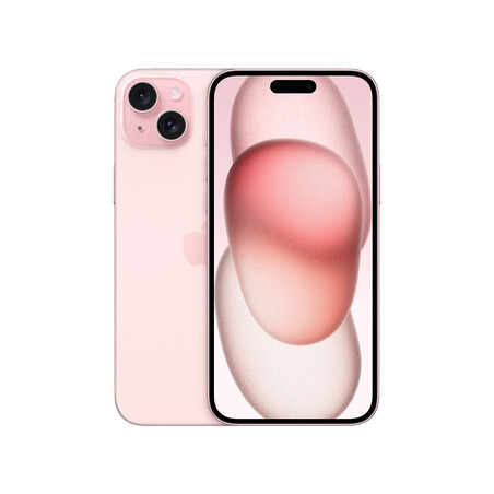 iPhone 15 Plus, 128GB, rose&gt;