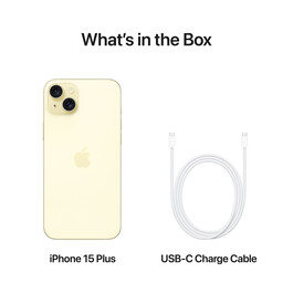 iPhone 15 Plus, 128GB, gelb