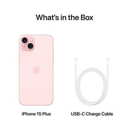 iPhone 15 Plus, 256GB, rose