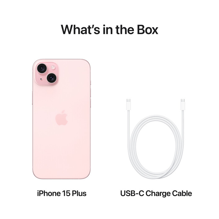 iPhone 15 Plus, 256GB, rose
