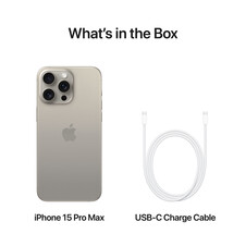 iPhone 15 Pro Max, 512GB, Titan natur&gt;