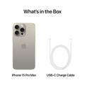 iPhone 15 Pro Max, 512GB, Titan natur&gt;