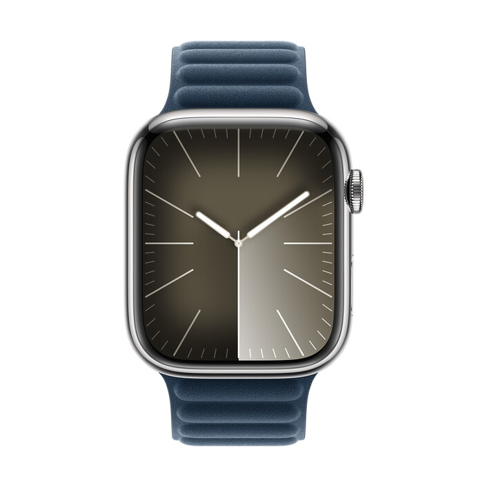 Apple Watch 41mm Armband mit Magnetverschluss, pazifikblau, M/L>