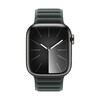 Apple Watch 41mm Armband mit Magnetverschluss, immergrün, S/M>
