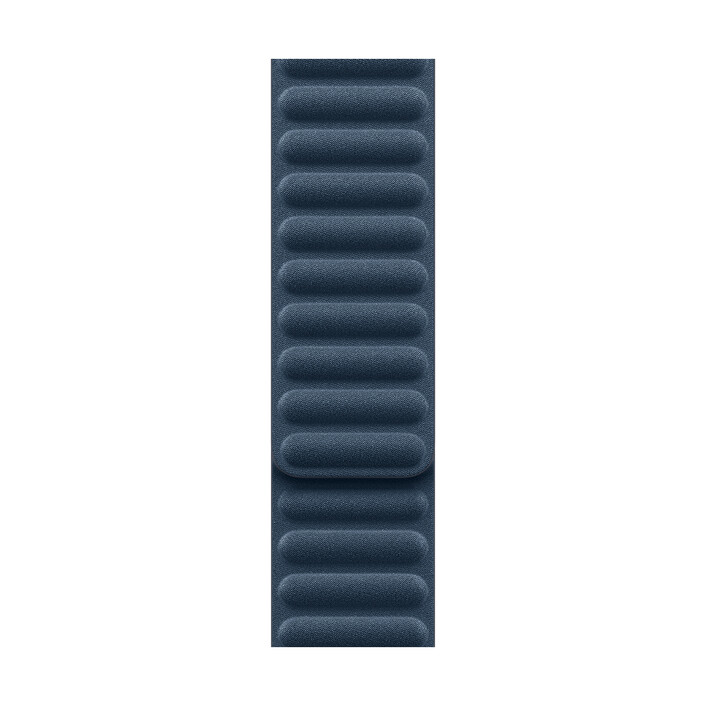 Apple Watch 45mm Armband mit Magnetverschluss, pazifikblau, S/M>