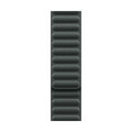 Apple Watch 45mm Armband mit Magnetverschluss, immergrün, M/L>