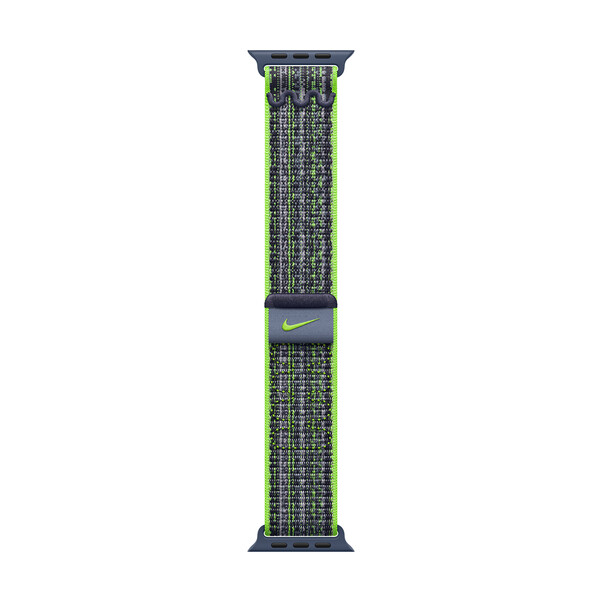 Apple Watch 41mm Nike Sport Loop, bright green/blau