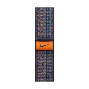 Sie sehen das Produkt Apple Watch 41mm Nike Sport Loop, game royal/orange, Produktbild: 01 Apple Watch 41mm Nike Sport Loop, game royal/orange