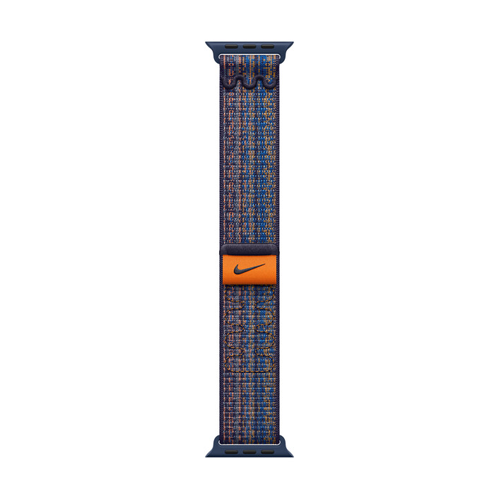 Apple Watch 45mm Nike Sport Loop, game royal/orange