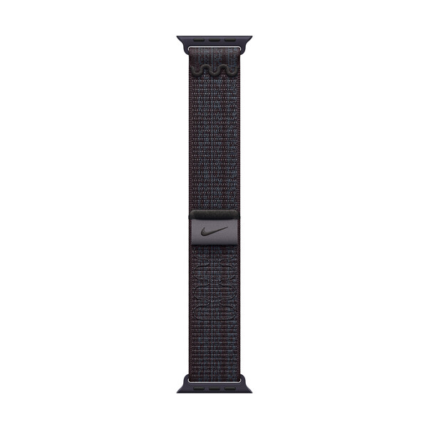Sie sehen das Produktbild 02 von Apple Watch 41mm Nike Sport Loop, blau/schwarz Apple Watch 41mm Nike Sport Loop, blau/schwarz