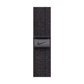 Sie sehen das Produktbild 01 von Apple Watch 45mm Nike Sport Loop, blau/schwarz Apple Watch 45mm Nike Sport Loop, blau/schwarz