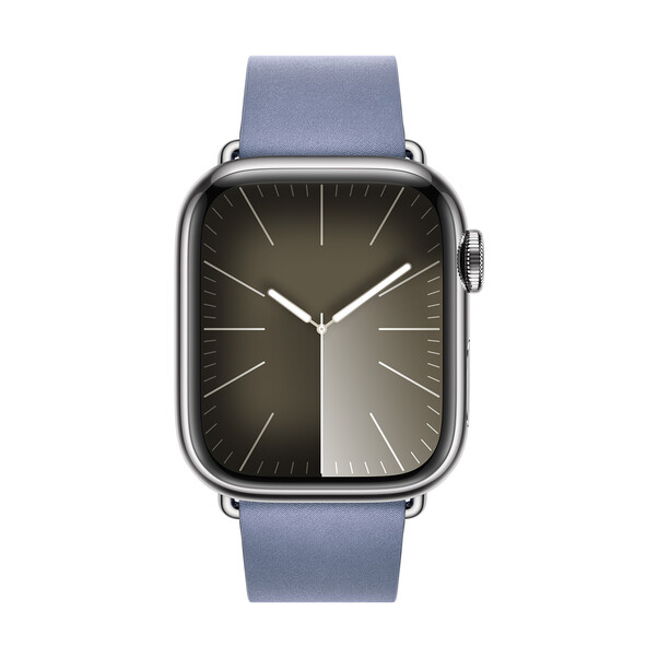 Apple Watch 41mm Modernes Armband, lavendelblau, M