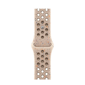 Apple Watch 41mm Nike Sportarmband, Desert Stone, S/M&amp;gt;