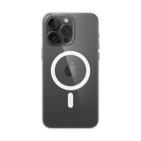 Sie sehen das Produktbild 01 von iPhone 15 Pro Clear Case mit MagSafe iPhone 15 Pro Clear Case mit MagSafe