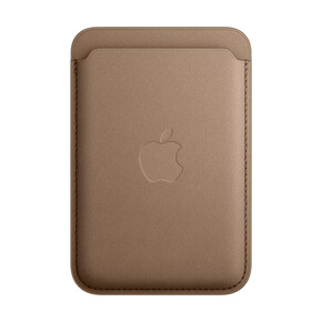 Apple iPhone Feingewebe Wallet mit MagSafe, taupe braun&amp;gt;