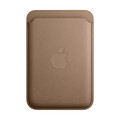 Apple iPhone Feingewebe Wallet mit MagSafe, taupe braun>