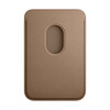 Apple iPhone Feingewebe Wallet mit MagSafe, taupe braun>