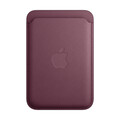 Apple iPhone Feingewebe Wallet mit MagSafe, mulberry&gt;