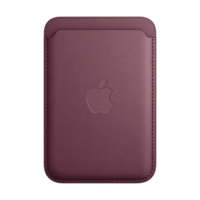 Apple iPhone Feingewebe Wallet mit MagSafe, mulberry&amp;gt;