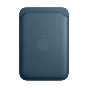 Apple iPhone Feingewebe Wallet mit MagSafe, pazifikblau&amp;gt;