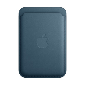 Sie sehen das Produktbild 01 von Apple iPhone Feingewebe Wallet mit MagSafe, pazifikblau> Apple iPhone Feingewebe Wallet mit MagSafe, pazifikblau>