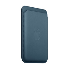 Apple iPhone Feingewebe Wallet mit MagSafe, pazifikblau&gt;