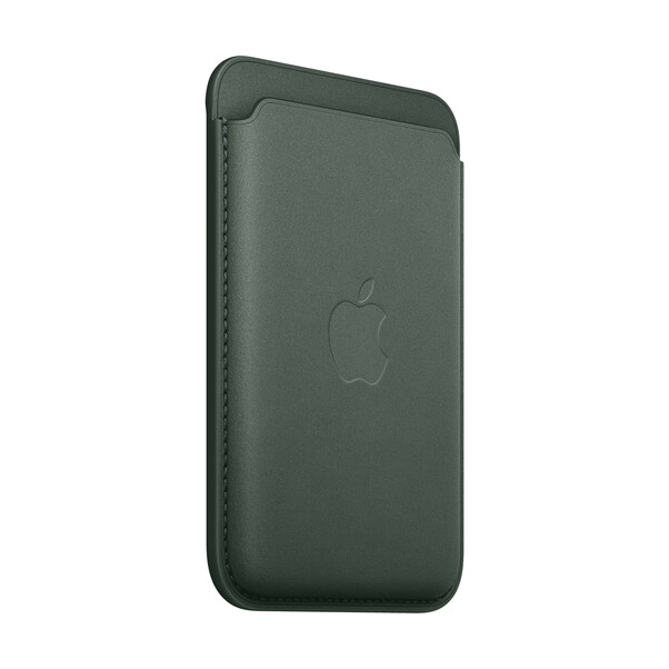 Sie sehen das Produktbild 02 von Apple iPhone Feingewebe Wallet mit MagSafe, immergrün Apple iPhone Feingewebe Wallet mit MagSafe, immergrün
