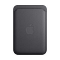 Apple iPhone Feingewebe Wallet mit MagSafe, schwarz