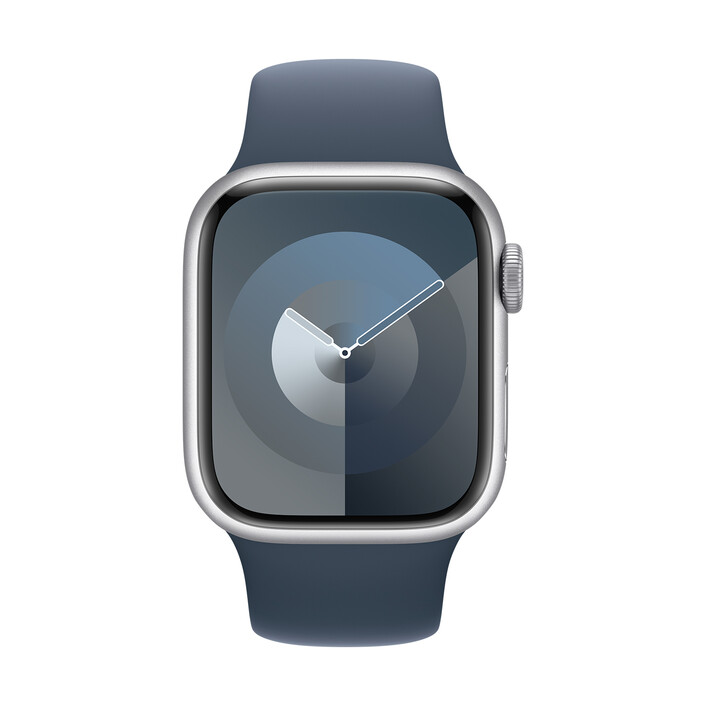 Apple Watch 41mm Sportarmband, sturmblau, M/L