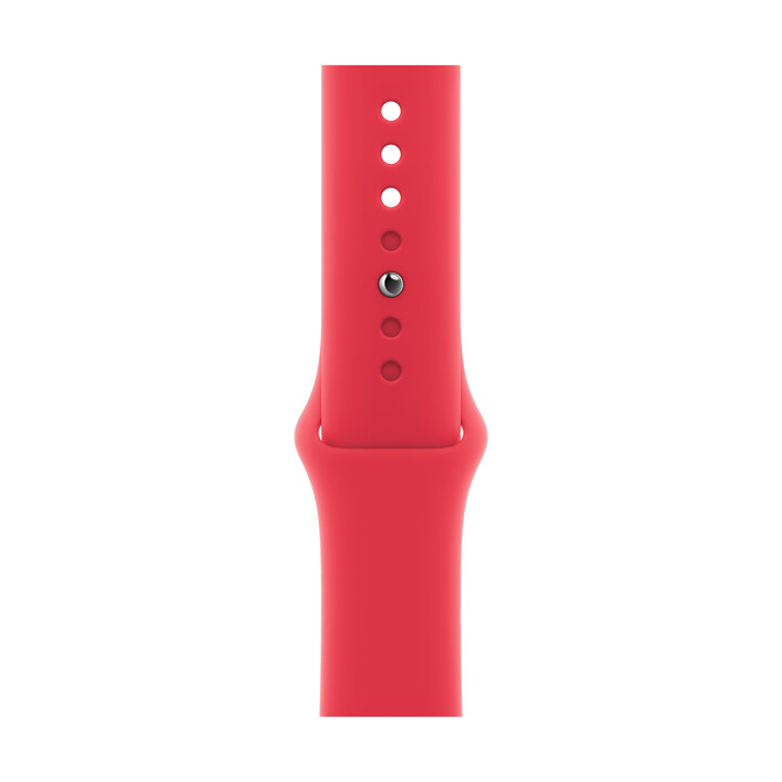 Apple Watch 41mm Sportarmband, rot, S/M>