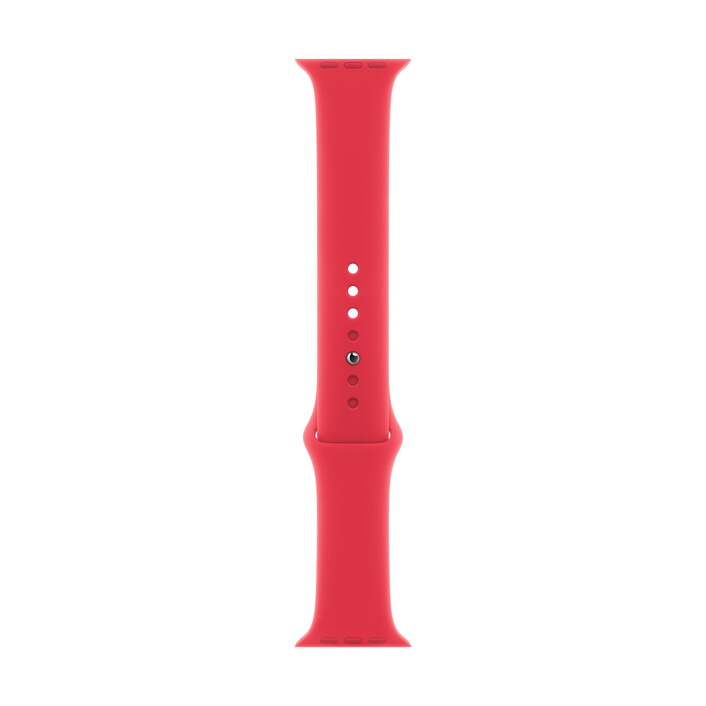 Apple Watch 41mm Sportarmband, rot, S/M>