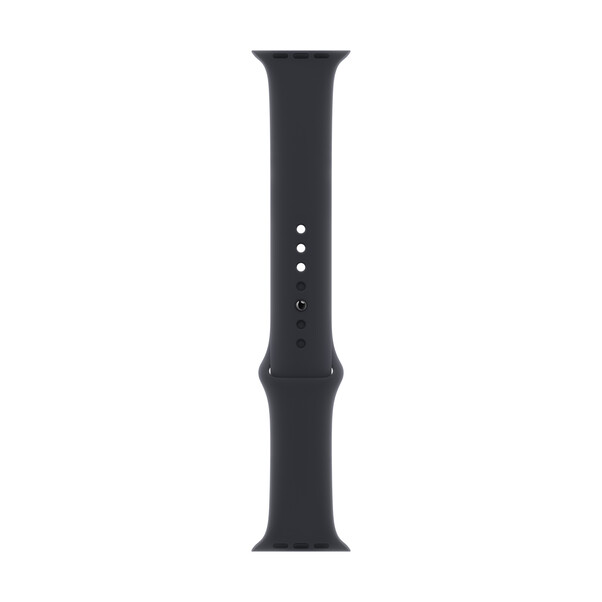 Apple Watch 45mm Sportarmband, mitternacht, S/M>