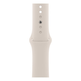Apple Watch 45mm Sportarmband, polarstern, S/M