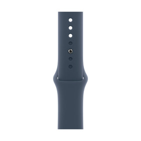 Apple Watch 45mm Sportarmband, sturmblau, S/M