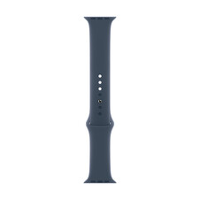 Apple Watch 45mm Sportarmband, sturmblau, S/M>