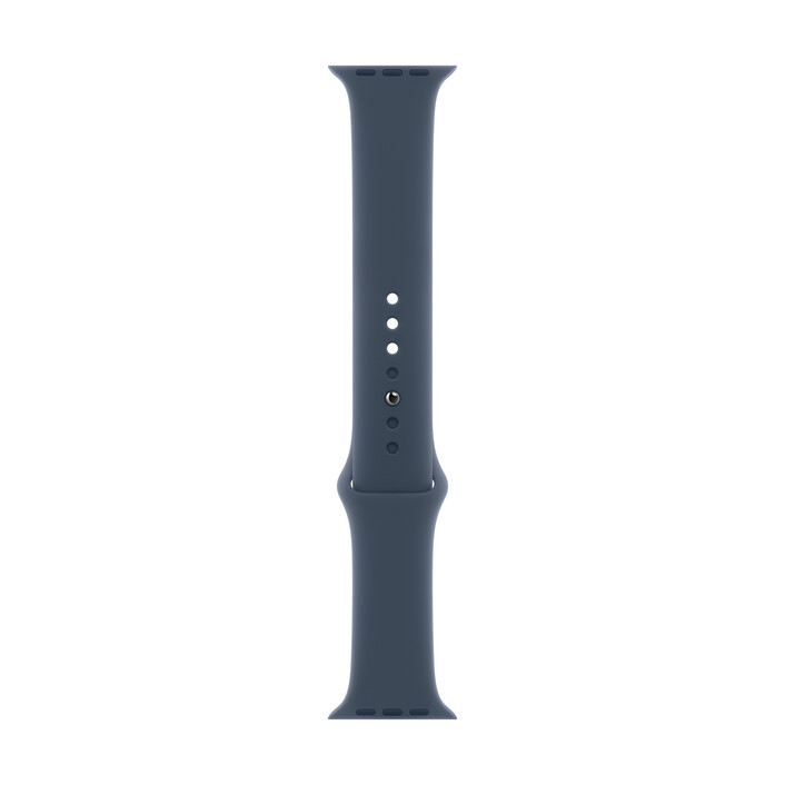 Apple Watch 45mm Sportarmband, sturmblau, M/L