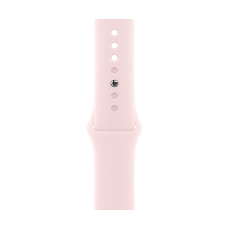 Apple Watch 45mm Sportarmband, hellrosa, S/M
