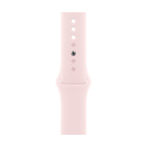 Apple Watch 45mm Sportarmband, hellrosa, S/M