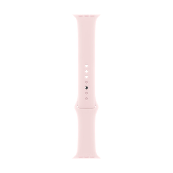 Apple Watch 45mm Sportarmband, hellrosa, S/M