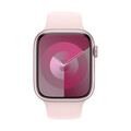 Apple Watch 45mm Sportarmband, hellrosa, S/M