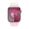 Apple Watch 45mm Sportarmband, hellrosa, S/M